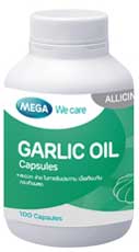 รูปภาพของ Mega We Care Garlic Oil น้ำมันกระเทียม 100cap